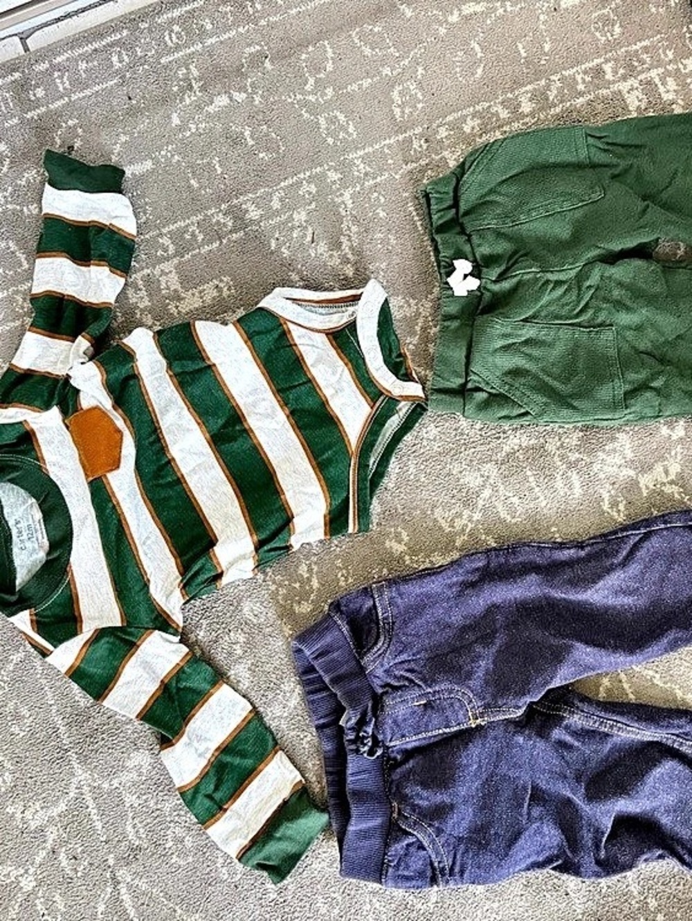 Carter's Baby 12M Striped Matching Set